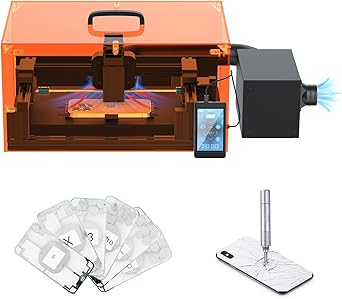 V9 Ultra Laser Machine for iPhone 8-17 Series Back Glass Replacement, Cell Phone Repair Laser Safely, Auto-Focus Laser Seperator Engraving Machine with Air Filter and Phone Repair Tools