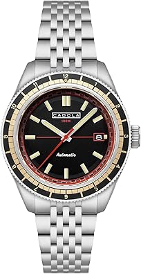 Cadola Men's 42mm Ahrens Automatic Watch with Solid Stainless Steel Bracelet CD-1061