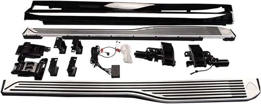 Noble4x4 Customized Latest Style Car Body Accessories Compatible with Maybach Style Electric Side Step Compatible with Benz GLE GLS 2020 2023 Running Boards