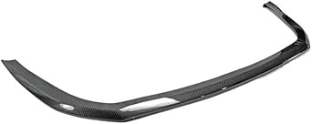 Car Accessories Carbon Fiber ZE Style Front Lip Glossy Fibre Bumper Splitter Tuning Under Spoiler Compatible with KIA 2016
