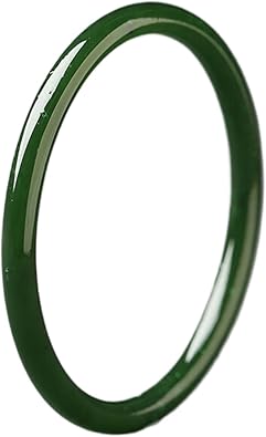 Bracelets Jewelry Gifts Attract Wealth and Good Luck 天然和田玉 Wealth Green Hetian jade Bracelet Spiritual Gift 手镯 Fengshui Natural Jade Bangle Bracelet For Women 女新疆晴水玉镯子 H-195