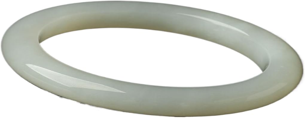 Bracelets Jewelry Gifts Attract Wealth and Good Luck 天然和田玉 Wealth Green Hetian jade Bracelet Spiritual Gift 手镯 Fengshui Natural Jade Bangle Bracelet For Women 女新疆晴水玉镯子 H-407