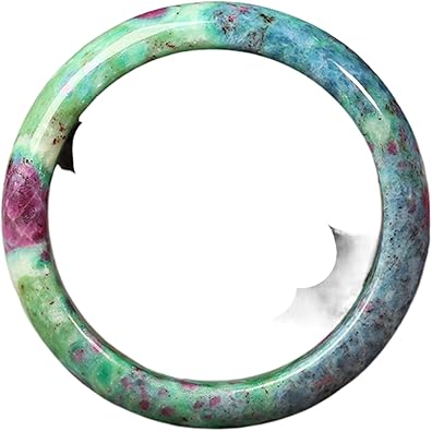 Bracelets Jewelry Gifts Attract Wealth and Good Luck 异象级落梅天然红绿宝手镯女镯子 Bracelet For Women H-638