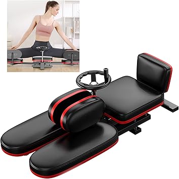Heavy Duty Leg Stretcher Machine,330LBS Leg Stretching Training Machine for Improving Leg Flexibility, Steel e Split Machine Gym Fitness Equipment for Women and A (A)