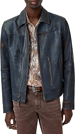 John Varvatos Men's Otis Moto Jacket