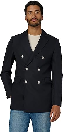 Joe's Jeans Men's Double Breasted Blazer