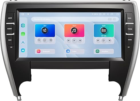 Dasaita 8GB+256GB Car Radio for Toyota Camry 2015 2016 2017, Support Wireless Carplay Android Auto, Voice Control, Android 13 Head Unit GPS Navigation, 10.33" QLED Screen, Plug & Play Car Stereo