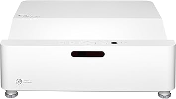 Optoma GT4000UHD Compact 4K UHD Ultra-Short Throw Laser HDR Projector with Low Input Lag for Gaming featuring 100 inch Image in Less than 12 inches, 4000 Lumens