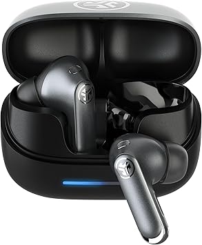 JLab Epic Pods ANC, True Wireless Earbuds, Active Noise Cancelling, Bluetooth, Black