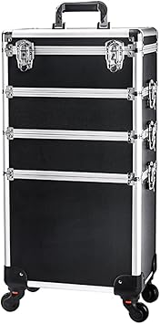 Makeup Case Nail Manicurist Suitcase With Wheels Luggage Large Capacity Beauty Cosmetics Trolley Toolbox