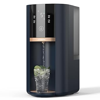Leysern Reverse Osmosis Water Filter Countertop, No Installation Required, 7-Stage RO Filtration with UV and Remineralization, Water Purifier with TDS Monitor, 360° Swivel Base, NSF/ANSI 372 Certified