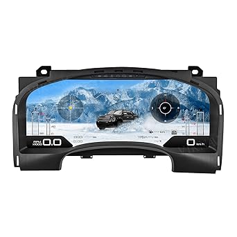 15.1 Inch Digital Gauge Cluster Instrument Replacement for GMC Yukon Chevrolet Silverado Tahoe Suburban 2007-2013 LCD Car Dashboard Speedometer Screen Panel Virtual Cockpit