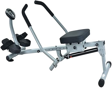 Foldable Rowing Machines Home Rowing Machine Hydraulic Rower Trainer Rowing Machine for Home Gym 12 Adjustable Resistance Hd Data Display Maximum Load 120kg Fitness Equipment