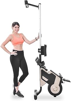 Foldable Rowing Machines Rowing Machine Exercise Equipment for Home Use LED Monitor and 8-Level Resistance Adjustment Silent for Home Gym Cardio Exercise Fitness