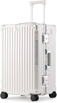 Large-Capacity Suitcase, Bag Buckle Charging Port Multi-Functional Cup Holder Suitcase for Business Trips and Travel, 30 inches,Dark Green-30 inches (Gun Color 28 inches) (White 32 inches)