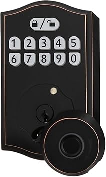 Zinc Alloy Fingerprint Lock Keypad Lock Smart Lock