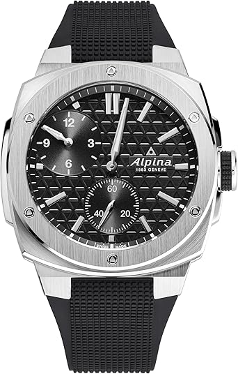 Alpina Men's Alpiner Extreme Regulator Automatic Swiss Made Rubber Strap Watch, Sapphire Crystal, 41mm, 200M Water Resistant