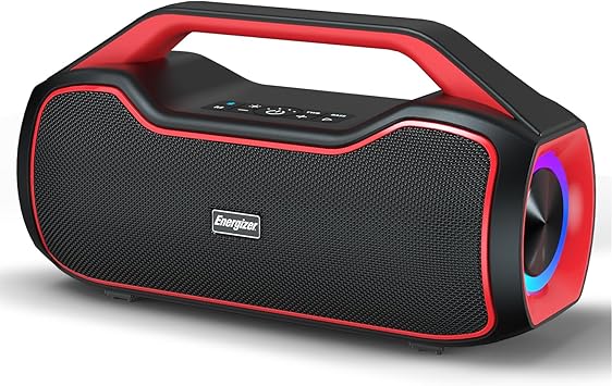 Portable Bluetooth Speaker Wireless, 120W Peak Deep Bass Loud Stereo Sound, BT5.4, IPX6 Waterproof, 20-Hour Battery Life, RGB Lights, TWS Pairing, Party Speaker for Outdoor, Beach, Camping, Tailgate