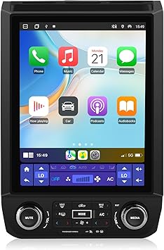 Junsun 4+64G Android 13 Car Radio Stereo for Ford F150 2015-2021 with 12.1 inch Screen Wireless CarPlay Android Auto DSP Bluetooth
