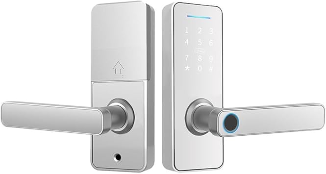 Unlocking Recognition Fingerprint Waterproof Smart Door Lock Control