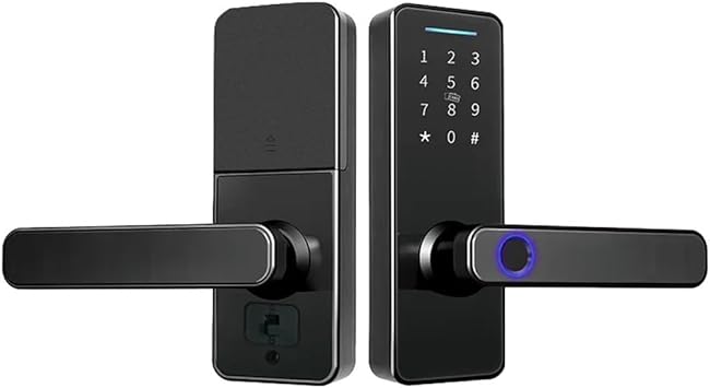 Smart Door Lock App Remote Unlocking Keyless Electronic Biometric Fingerprint Home