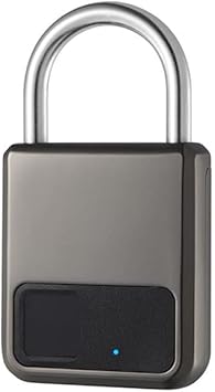 Fingerprint Lock Smart Keyless Security Locker Rechargeable Bike Gym Luggage
