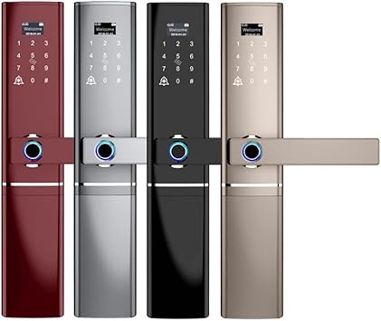 Biometric Electronic Fingerprint Door Lock Kyeless Smart Digital Safe, Code, Key Touch Screen Password