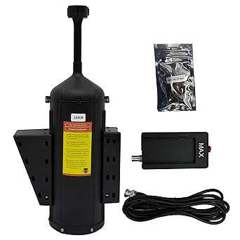 10Km FPV Optical Fiber Cable with Build-In Sky End Optic Fiber Cable Image Data Module Kit, Wired Signal Transmission Optical Receiver Link Ground End Station for FPV Drone Accessories (10Km)