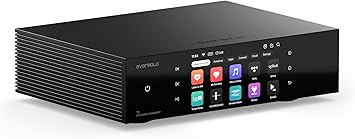 Eversolo T8 Music Streamer Transport with Remote | Dual Femtosecond Clocks, Fully Electrical Isolation Output & Stream Tidal, Qobuz and More | IIS, Coaxial, AES/EBU, USB Audio, and Optical Output