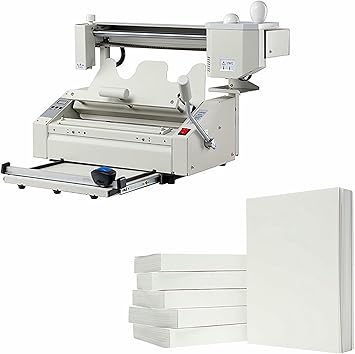 Hot melt Glue Binding Machine, A4 Manual hot melt Glue Binding Machine, Rough Binding Machine with milling Spine, Electronic Digital Temperature Control