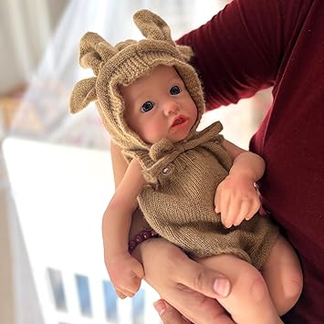 16 Inch Full Body Silicone Baby Doll Girl - Drink & Wet System - Squishy Realistic Reborn Baby Dolls for Kids 3+ & Therapy Use