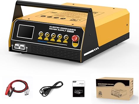 EM355 Flash Reprogramming Power Supply Electric 120Amp Car Battery Charger Rogrammable Power Supply Mode Fast Charging Mode Battery Restoration Function