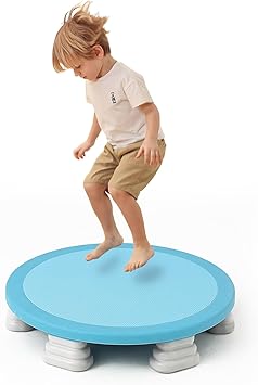 Bounce Board, Mini Trampoline for Kids, Toddlers Trampoline Indoor, Sensory Toys, Autism Sensory Products, Baby Jump Toy Recreational