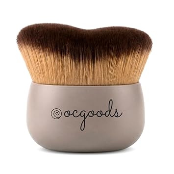 Extra Large Self Tanner Body Makeup Blending Premium Kabuki Wet and Dry Brush 75MM