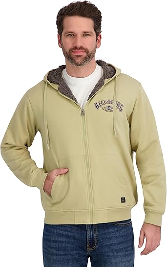 Billabong Men's Sherpa Lined Hoodie Jacket