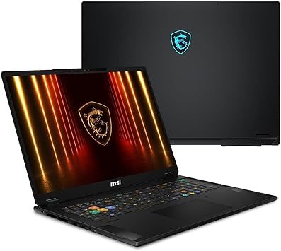 EXCaliberPC [2025] MSI Stealth 18 HX AI A2XWJG-035US (Intel Ultra 9 275HX, 96GB RAM, 2TB NVMe SSD, NVIDIA GeForce RTX 5090, 18" UHD+ 120Hz, Windows 11 Pro) Gaming Laptop