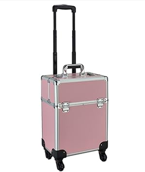Cosmetic Suitcase Travel Large-capacity Storage Toolbox Roller Beauty Barber Trolley Case