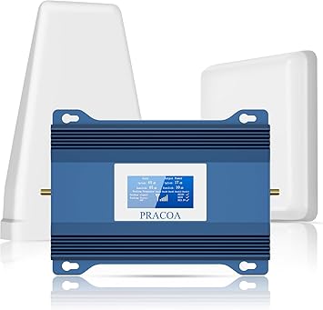 Verizon Cell Phone Signal Booster T Mobile Cell Booster AT&T Cell Signal Booster 5G 4G LTE 3G Cricket US Cellular Sprint Verizon Cell Phone Booster for All US Carriers for Band 2/4/5/12/13/17/25/66