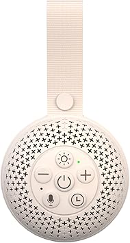 Hmusic Portable White Noise Machine with Voice Recording - 16 Soothing Sounds Sleep Machine, 20-60H Battery, 3-Level Night Light | 3 Timers Sleep Aid for Adults & Babies