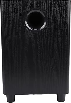 Luocute 6.5 Inch Subwoofer, 100W Passive Subwoofer Speaker with Deep Bass and MDF Construction, Plug and Play for Home Theater and Party