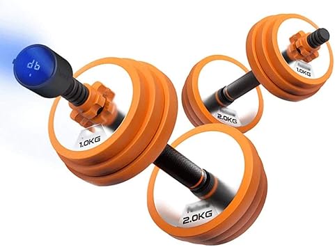 Dumbbell Smart Home Adjustable Weight Barbell 10/20KG Fitness Equipment Men and Women Sports Suit
