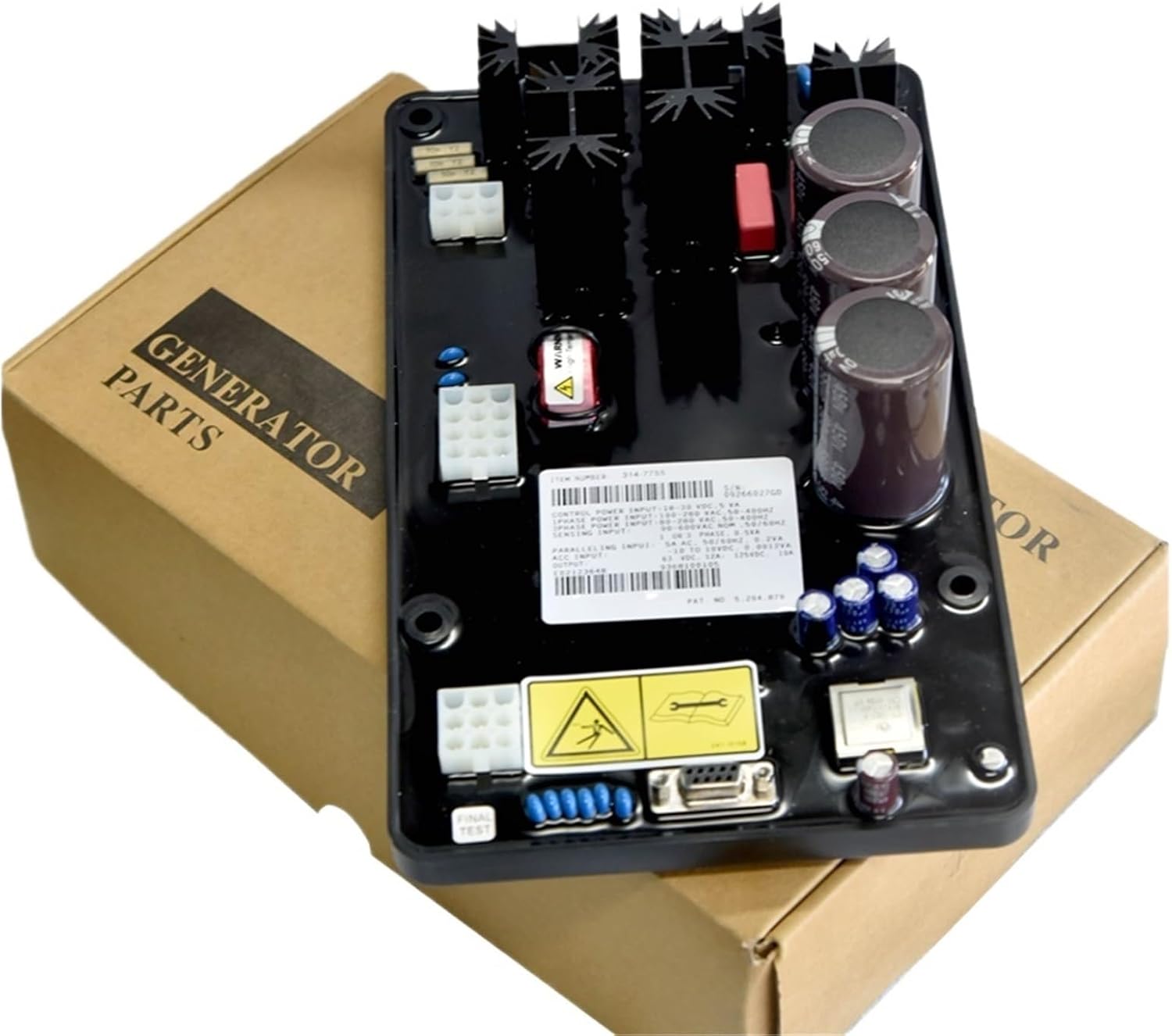 1pcs 235-5725-03 Digital Voltage Regulating Board AVR 314-7755 Generator Set Excitation Stabilizer Board Car Accessories Tools(235-5725-03 original)