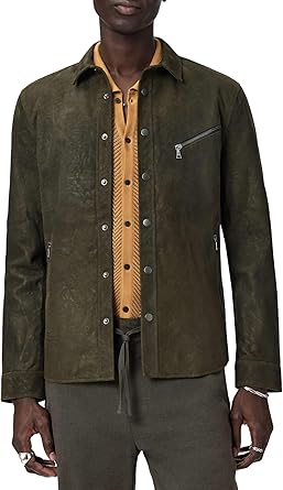 John Varvatos Men's Kadd Shirt Jacket