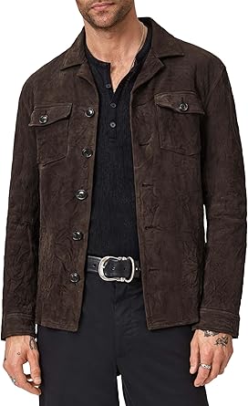 John Varvatos Men's Jesse Shirt Jacket
