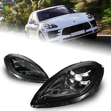 TYPY Pair Car Light LED Matrix laser headlights For Porsche macan2014-2018 Upgrade New Head Lamps Assembly Turn Signal Car Accessories（For Original Without AFS）