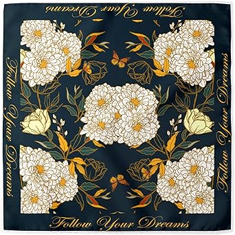 Custom Mulberry Silk Scarf Twill Satin Digital Print Logo Shawl Professional Design Apparel Single-sided Printing