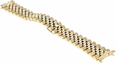 Ewatchparts 20MM 18K YELLOW GOLD JUBILEE WATCH BAND FOR ROLEX DAY DATE 18238, 18028, 18038
