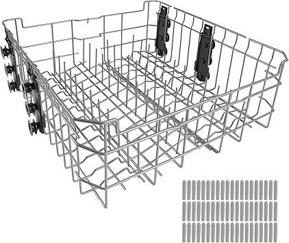WD28X35779 WD28X30219 Dishwasher Upper Rack Compatible with GE Dishwashers - Replaces WD28X25018,WD28X26104,WD28X10347,WD28X25189,WD28X26098,WD28X10352,WD28X22676,WD28X10348,WD28X22626