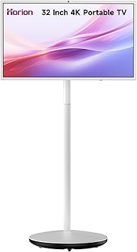 Portable Smart Board,32 Inch 4HD Portable Touch Screen with 8MP Camera, Google EDLA-Certified，Android 14，8+128GB Touchscreen Digital Display for Hybrid Classroom and Home Office（Built-in Battery）