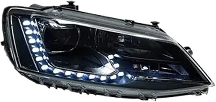 Car Model Headlight For VW Jetta MK6 Headlights 2011-2018 LED Running lights Drl Projector Lens Automotive Accessories